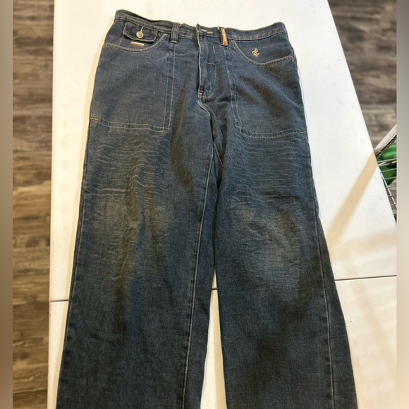 Rocawear Men's Dark Blue Straight Jeans - Picture 1 of 5